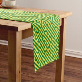 Argos Green Gold Korte Tafelloper