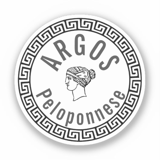Argos - Peloponnesos (Griekenland) Sticker (Voorkant)