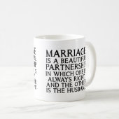 Argument de mariage drôle Mug (Devant droit)