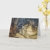 Argument d'Oberon et de Titania carte personnalisa (Fleur jaune)