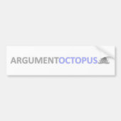 Argument Octopus Bumpersticker (Voorkant)