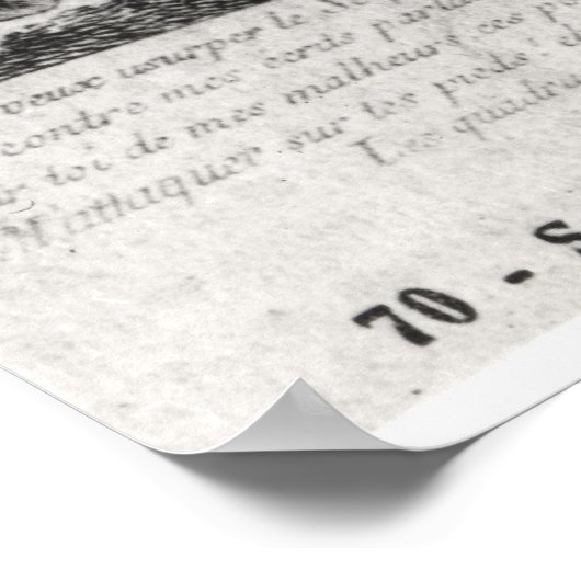 Argument tussen Jean-Jacques Rousseau Poster (Hoek)