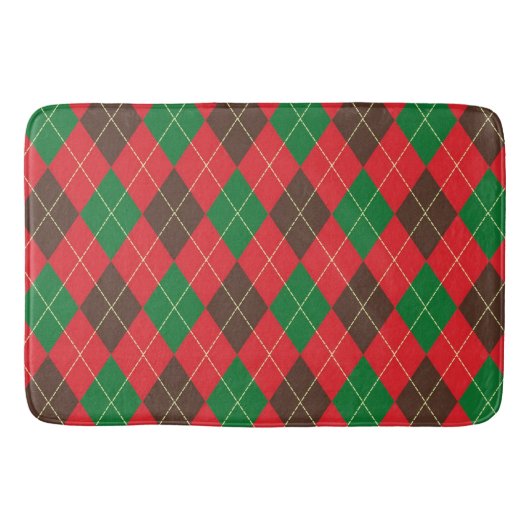 Argyle Badmat (Voorkant)