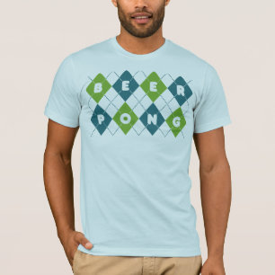 Argyle Beer Pong T-shirt