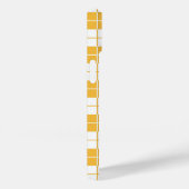 Argyle Checkerboard Plaid Yellow Case-Mate iPhone Case (Achterkant / Rechts)