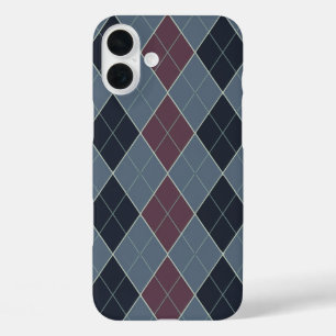 Argyle & Class: Diamonds Are Forever (op truien) iPhone 16 Plus Hoesje