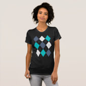 Argyle: Code Naam "Eclectic Blue" shirt (donker) (Voorkant volledig)