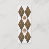 Argyle Cupcakes Mini Visitekaartje (Achterkant)