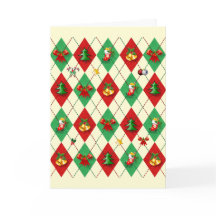 Argyle Diamant Kerstmis