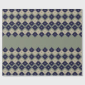 Argyle fair isle naadloze patroonontwerper, cadeaupapier (Vlak)