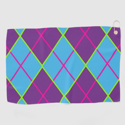 Argyle Golfhanddoek (Horizontaal)