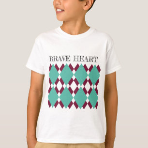 Argyle Grafische Jongens T-Shirt