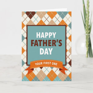 Argyle Je Eerste Vaderdag Kaart