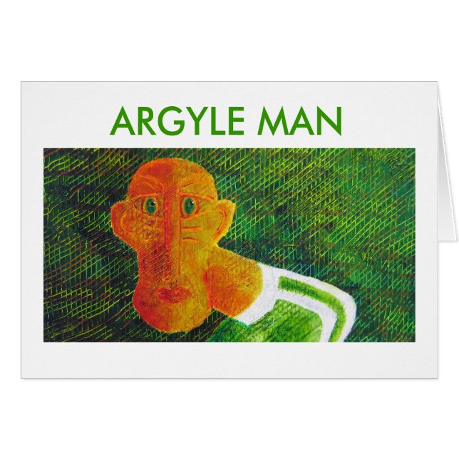 ARGYLE MAN (Voorkant Horizontaal)