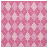 Argyle Pattern, Roze Stof (Swatch)