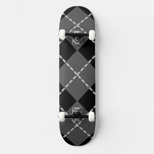 ARGYLE PATTERN SKATEBOARD (Voorkant)