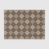 Argyle Pattern Tissuepapier (Voorkant)