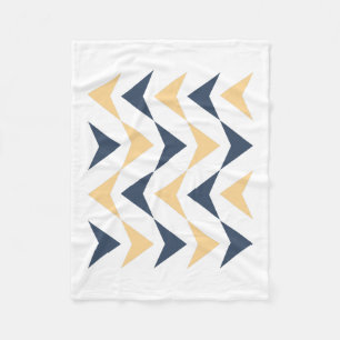 Argyle pijlen fleece deken