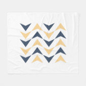 Argyle pijlen fleece deken (Voorkant (Horizontaal))