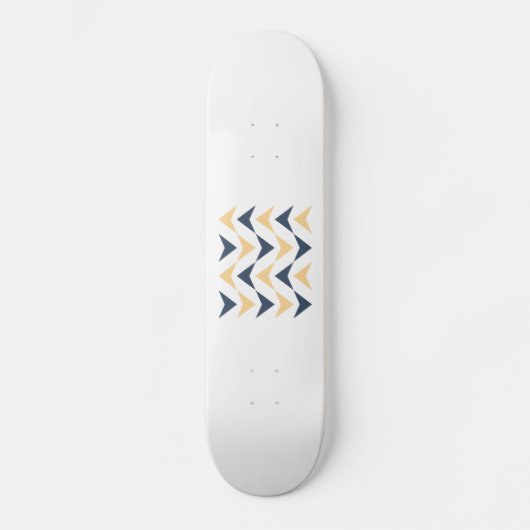 Argyle pijlen skateboard (Voorkant)