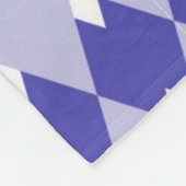 Argyle Pset Pattern_4A46B0 Fleece Deken (Hoek)
