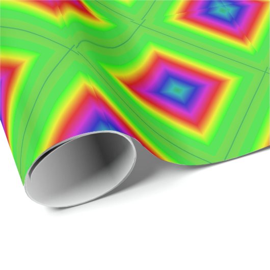 Argyle Retro Funny Fab Cadeaupapier (Rol Hoek)