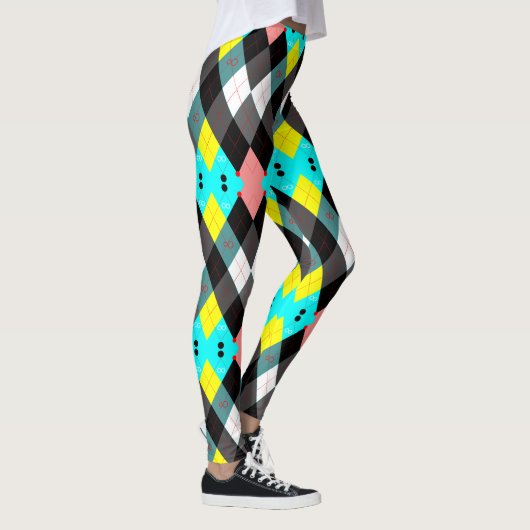 Argyle Revisited 7 Leggings (Rechts)