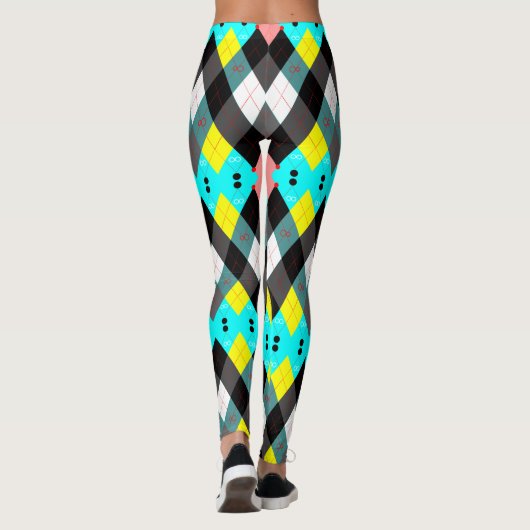 Argyle Revisited 7 Leggings (Achterkant)