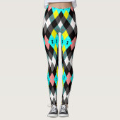 Argyle Revisited 7 Leggings (Voorkant)