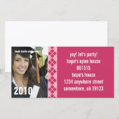 Argyle Senior Afbeeldingen 2010 Afstuderen Uitnodi (Voorkant / Achterkant)