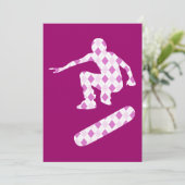 Argyle-skateboard Kaart (Staand voorkant)