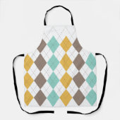 Argyle Tartan Schots Diamond patroon Schort (Voorkant)