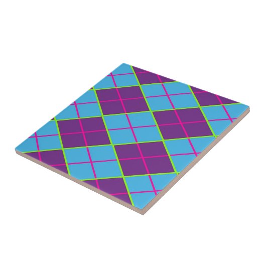 Argyle Tegeltje (Zijkant)