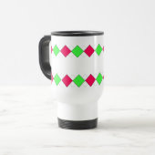 Argyle Travel Mug - persoonlijk Reisbeker (Voorkant links)