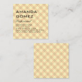 Argyle Vierkante Visitekaartje (Voorkant / Achterkant)