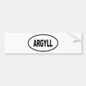 ARGYLL BUMPERSTICKER (Voorkant)