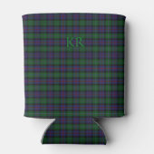 Argyll District Tartan met monogram/initialen Blikjeskoeler (Achterkant)