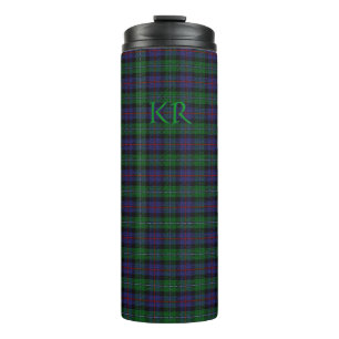 Argyll District Tartan met monogram/initialen Thermosbeker