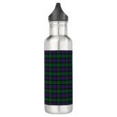 Argyll District Tartan met monogram/initialen Waterfles (Links)