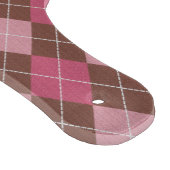 Argyll Golf Pattern Pink & Brown Custom zijns & He Snijplank (Hoek)