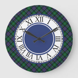 Argyll Scotland Tartan Border Grote Klok