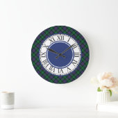 Argyll Scotland Tartan Border Grote Klok (Huis)