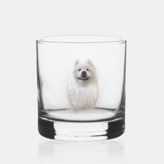 Ari het Samojeed collectie Whisky Glas (Voorkant)