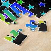 "ARIA" First Name, Fun "HAPPY BIRTHDAY" Legpuzzel (Zijkant)