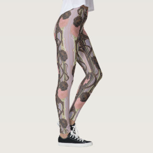 Aria Grace Urban Bloom Architectonisch Bloemendesi Leggings