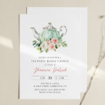 ARIA Tea Party Invitation de la douche nuptiale<br><div class="desc">La collection Aria Tea Party est un arrangement exquis qui se targue d'aquarelles magnifiques de charmantes fleurs de thé et de jardin. Ses visuels délicats mais enchanteurs, cette collection est particulièrement adaptée pour des occasions de fête du thé telles que des douches pour bébés et pour bébés. Sa beauté et...</div>