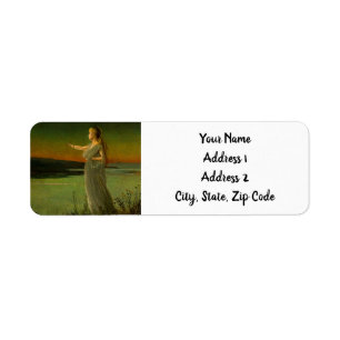 Ariadne bij Naxos John Atkinson Grimshaw Etiket