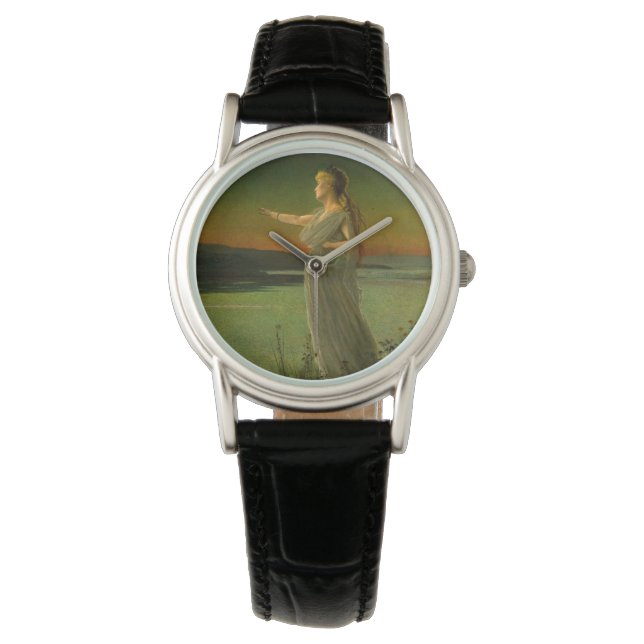 Ariadne bij Naxos John Atkinson Grimshaw Horloge (Voorkant)