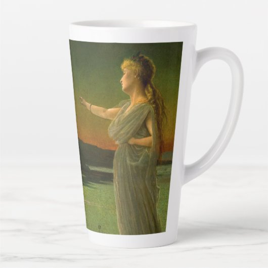 Ariadne bij Naxos John Atkinson Grimshaw Latte Mok (Rechts)