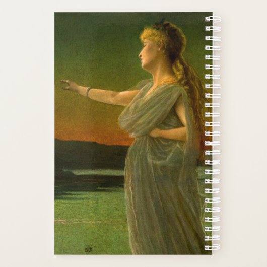 Ariadne bij Naxos John Atkinson Grimshaw Planner (Achterkant)